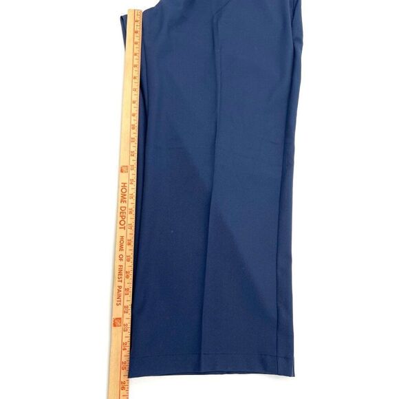 Haggar Cool 18 Pro Navy Gabardine Pants 44W x 26L Classic Fit - Picture 9 of 11